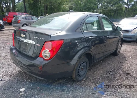 2015 Chevrolet Sonic Ltz Auto z USA, uszkodzony, nr VIN 1G1JE5SB0F4166756